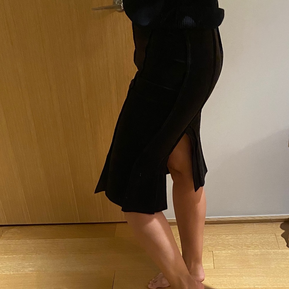 Gucci brown velvet skirt size 38